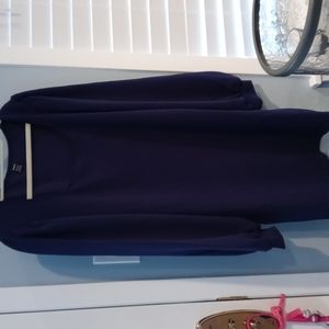 New Dress👗Navy blue long sleeve dress size 12 New without tags. Never worn.